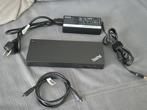Lenovo ThinkPad Thunderbolt 4 dock/ dokk +90W Lenovo laadija (1 foto / 8)