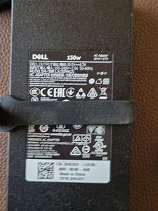Dell 130W laadija, adapter (19.5V 6.7A 7.4mm) (2 foto / 5)
