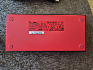 Lenovo Thinkpad USB-C Gen2 dock / dokk + Lenovo 90W laadija (4 foto / 6)