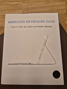 iPad Air ümbris (must, 28 cm) + bluetooth klaviatuur (6 foto / 7)