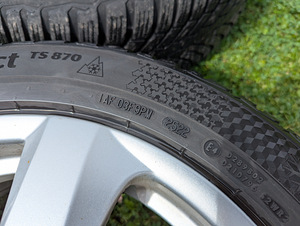 225/50 R17 Continental TS870 lamellid + 5x108 veljed (5 foto / 6)