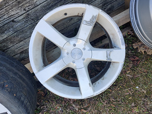 Белые диски 5x100 et35 16x7.5j (7 фото из 8)