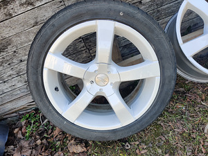 Белые диски 5x100 et35 16x7.5j (8 фото из 8)