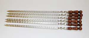 Skewers kebabile (3 foto / 10)