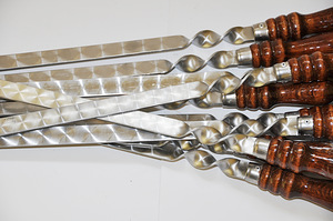 Skewers kebabile (5 foto / 10)