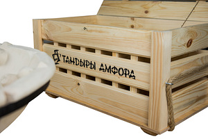 Keraamiline lõkkekauss "Kostrovnitsa" + grillrest (6 foto / 10)