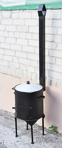 Pliit korstnaga(3mm)+pada (8L)+skimmer 40 cm+kulp 40 (8 foto / 10)