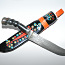 Узбекский нож Дамаск сталь (фото #1)