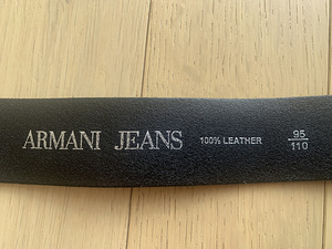 Originaal Armani Jeans nahast vöö, suurus 95/110 (2 foto / 2)