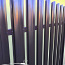 Стальные заборы, жестяной забор, металлический забор (фото #1)