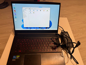 MSI GF63 Thin i5-12450H, RTX3050 4GB , 16 GB RAM, 512 SSD (1 foto / 3)