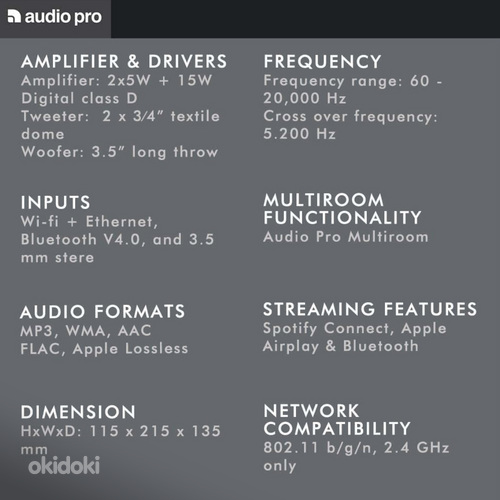 Müüa: AudioPro C3 (2 akut, mõlemad uued) [pakkuge hinda] (foto #7)