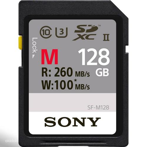 Sony sdxc uhs-ii 128 gb m series быстрая карта профи класса (фото #3)