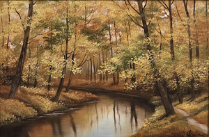 Arkadi Põbakov – Sügisjõgi. 40x60 (3 foto / 4)