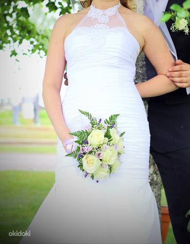 Свадебное платье с-м (фото #5)