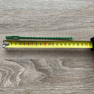 Taaskasutatavad plastikust taimede sidumise klambrid 17 cm (4 foto / 5)