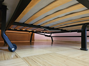 IKEA diivanvoodi LYCKSELE (roosa) (9 foto / 10)