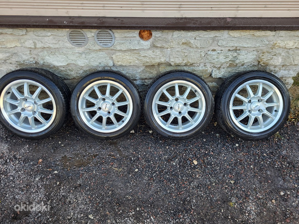 Veljed koos rehvidega 4x114,3r15 4tk