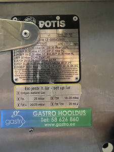 POTIS GD3 kebab grill (5 foto / 6)