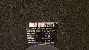 Kõlarid HQ Power (3 foto / 3)
