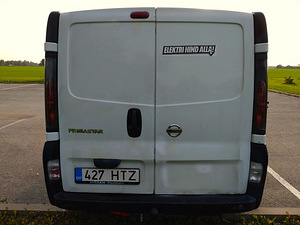 Pakiauto Nissan Primastar (5 foto / 9)