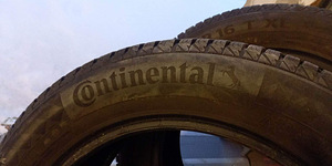 Продам две ламельные шины Continental 205/55 R16 (2 фото из 5)