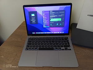 Apple MacBook Air 13" (2020), M1 8C/7C, 8 GB, 256 GB, ENG, koos (1 foto / 5)