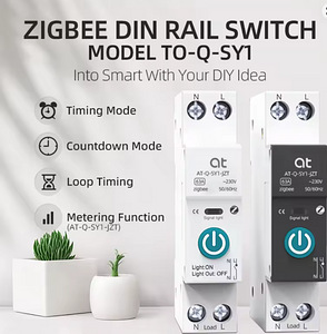 TUYA ZigBee DIN-рейка выключатель (2 фото из 2)