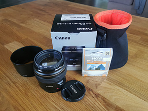 Canon 85mm F1.8 USM (1 foto / 1)