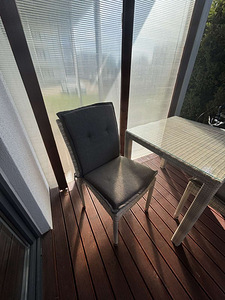 Aiamööbel laud ja 2 tooli Home4you (4 foto / 4)