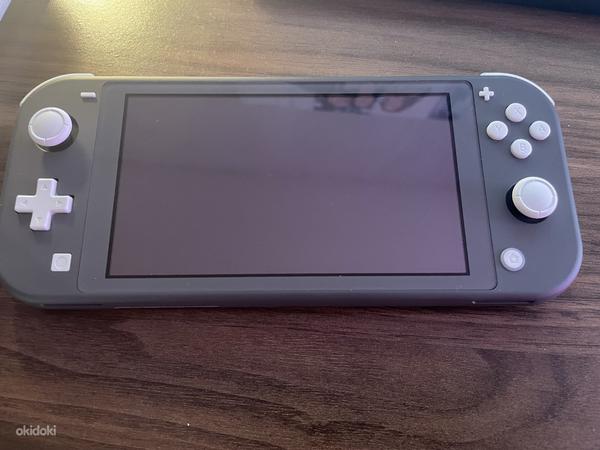 Nintendo Switch Lite Grey koos mängudega (foto #1)