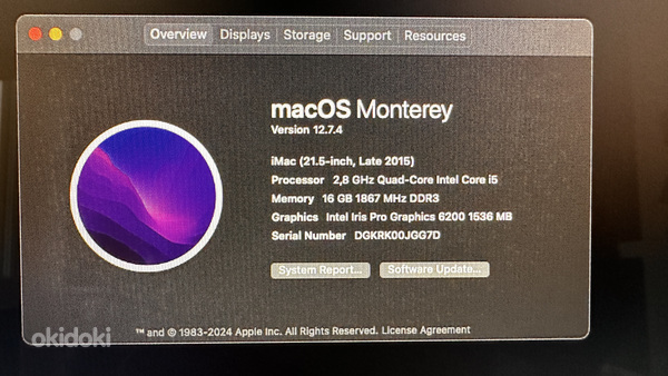 iMac 21.5 Late 2015 16GB (foto #4)