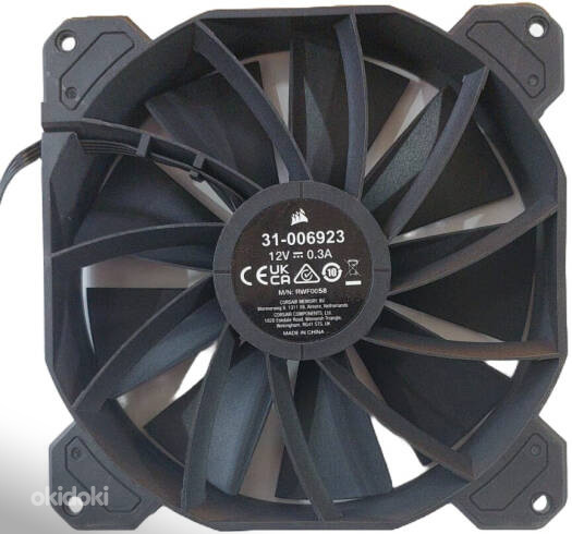 Corsair 140mm, 3 вентилятора новых от CORSAIR 7000D AIRFLOW