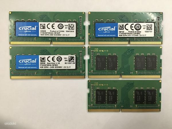 Оперативная память (ОЗУ) Crucial CT4G4SFS824A, DDR4 - 4ГБ (фото #1)