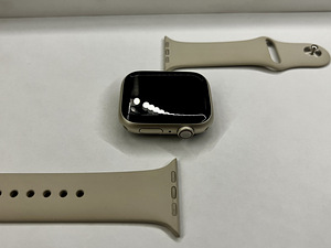 Apple Watch Series 7 Cellular 45mm Starlight Aluminium Case (5 foto / 7)