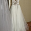 Pulmakleit+Loor+alusseelik,свадебное платье+нижняя юбка+фата (фото #4)