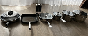 Pottide ja pannide komplekt, Vinzer (1 foto / 1)