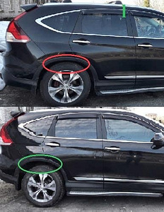 Tõstepuksid Honda CR-V 2002-2018 (4 foto / 5)
