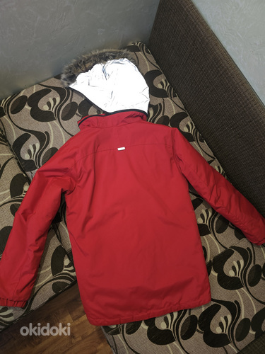 Talvejope parka LENNE 170cm, Kapuuts-Helkur eemaldatav, 9/10