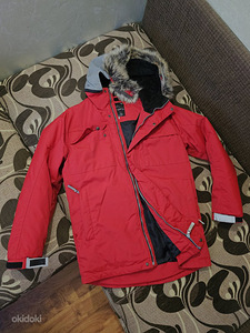 Talvejope parka LENNE 170cm, Kapuuts-Helkur eemaldatav, 9/10 (2 foto / 5)