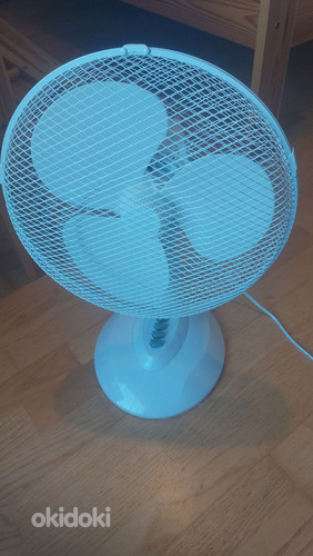 Вентилятор белый от жары (фото #1)