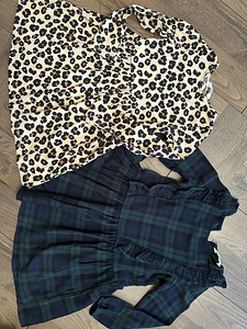 H&M kleit (2tk) 122-128 (2 foto / 3)