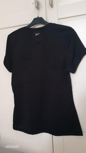 Тренировочная рубашка reebok черный L (фото #2)