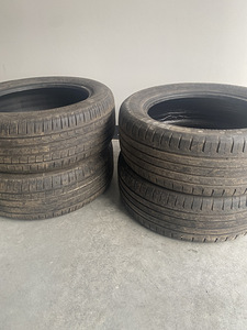 215/55 R17 4 tk (2 continental/ 2 firelu) (1 foto / 1)