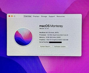 MacBook Air 13" 2017 (2 foto / 4)