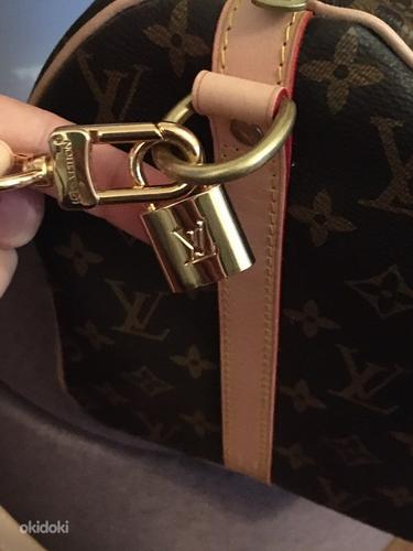 Новая качественная сумка Louis Vuitton speedy 30 с ручками (фото #5)