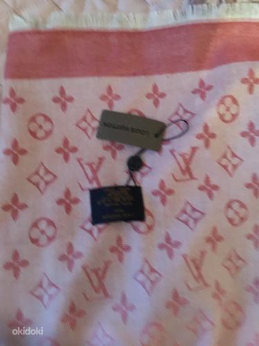 Новый качественный шарф с логотипами Louis Vuitton (фото #4)