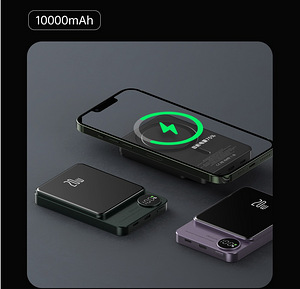Magnetic Power Bank 10000mAh Wireless Charger(Fast Charging) (6 foto / 6)