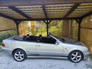 Mercedes CLK kabriolett (9 foto / 15)