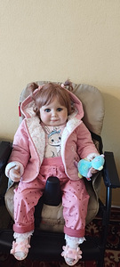 Kollektsiooni reborn nukk Taya Monika Peter Leicht 80 sm (4 foto / 10)